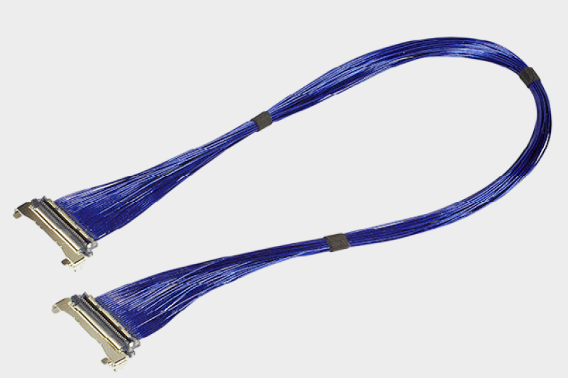 I-PEX 82902-100B-02-D 20878-060T-01 40AWG 极细同轴线束替代品