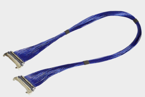 I-PEX 82187-100B-02-D 20878-030T-01 40AWG 极细同轴线束替代品