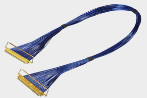 I-PEX 82911-100B-02-D 20454-250T-01 40AWG 极细同轴线束替代品