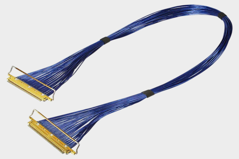 I-PEX 82450-100B-02-D 20454-250T-01 40AWG 极细同轴线束替代品