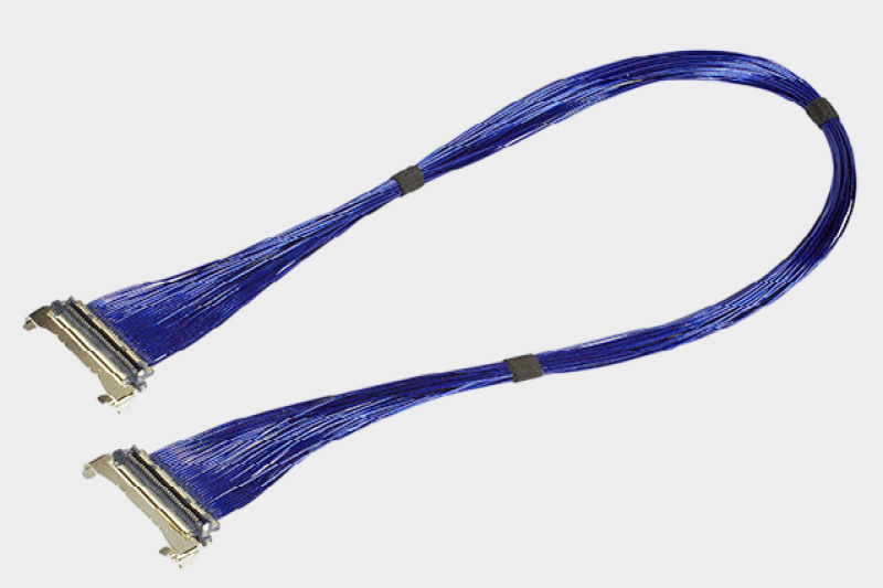 I-PEX 82900-100B-02-D 20878-050T-01 40AWG 极细同轴线束替代品