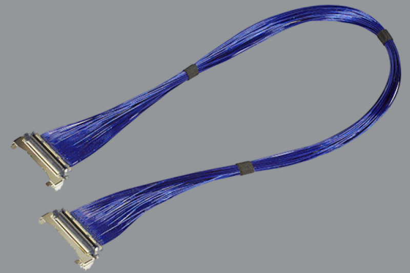 I-PEX 83043-100B-01-D 20878-060T-01 40AWG 极细同轴线束替代品