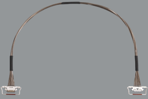 I-PEX 82859-100B-02-D 20634-112T 40AWG 极细同轴线束替代品