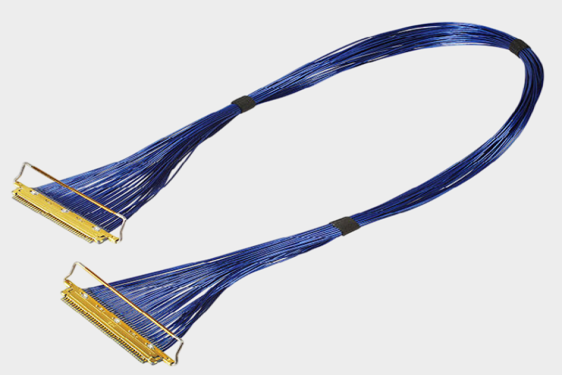I-PEX 82909-100B-02-D 20454-220T 40AWG 极细同轴线束替代品