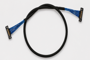 I-PEX 83011-100B-01-D 20373-R14T-06 40AWG 极细同轴线束替代品