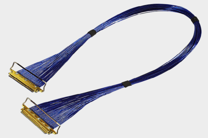 I-PEX 82664-100B-01-D 20634-130T-02 40AWG 极细同轴线束替代品