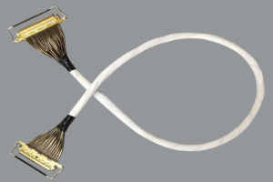 I-PEX 81423-100B-02-D 20634-130T-02 40AWG 极细同轴线束替代品