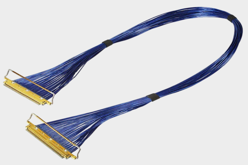 I-PEX 82190-100B-02-D 20454-240T 40AWG 极细同轴线束替代品