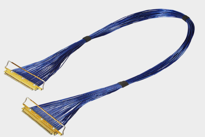 I-PEX 82687-100B-01-D 20454-230T 40AWG 极细同轴线束替代品
