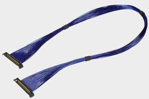 I-PEX 81463-100B-02-D 20373-R30T-06 40AWG 极细同轴线束替代品