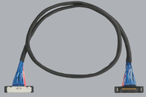 I-PEX 82880-100B-02-D 20373-R10T-06 40AWG 极细同轴线束替代品