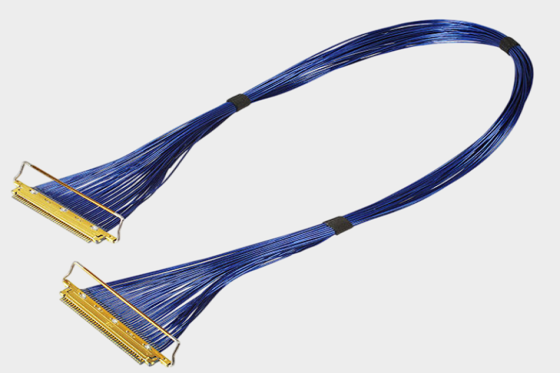 I-PEX 82689-100B-01-D 20454-230T 40AWG 极细同轴线束替代品