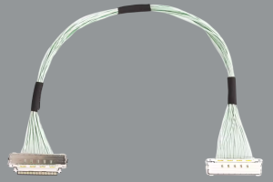 I-PEX 82871-100B-02-D 20680-060T-01 40AWG 极细同轴线束替代品