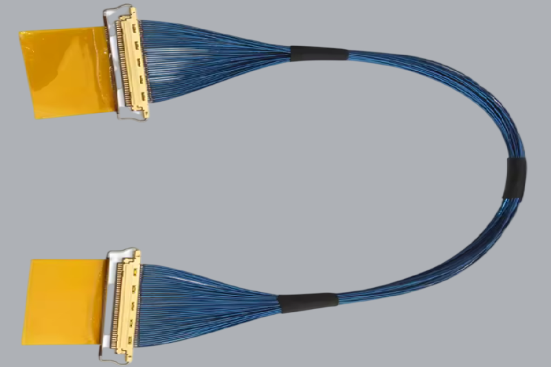 I-PEX 83066-100B-01-D 20454-250T-01 40AWG 极细同轴线束替代品