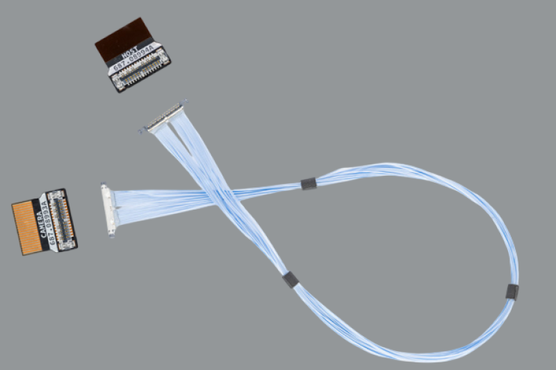 I-PEX 83053-100B-01-D 20532-040T-02-1 46AWG 极细同轴线束替代品