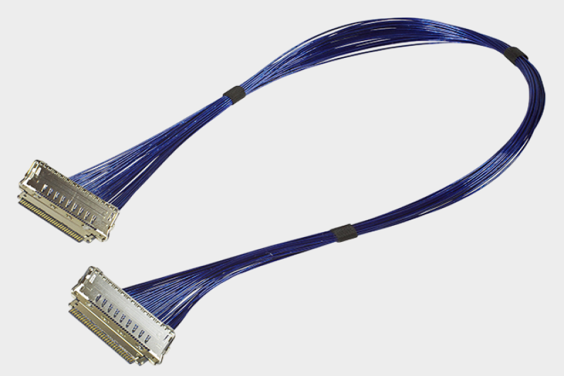 I-PEX 82698-100B-01-D 20874-040T-01 40AWG 极细同轴线束替代品