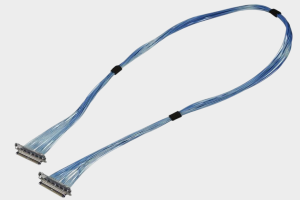 I-PEX 82878-100B-02-D 20974-040T-01 46AWG 极细同轴线束替代品