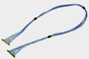 I-PEX 82905-100B-02-D 20532-034T-02-1 46AWG 极细同轴线束替代品