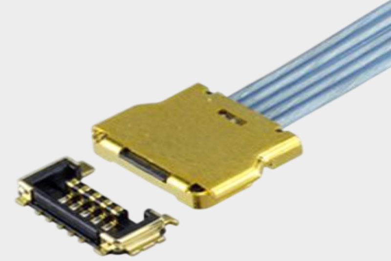 I-PEX 81426-100B-01-D 20907-005E 5P极细同轴线束替代品