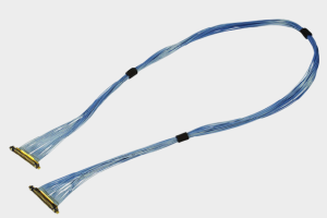I-PEX 82656-100B-02-D 20532-034T-02-1 46AWG 极细同轴线束替代品