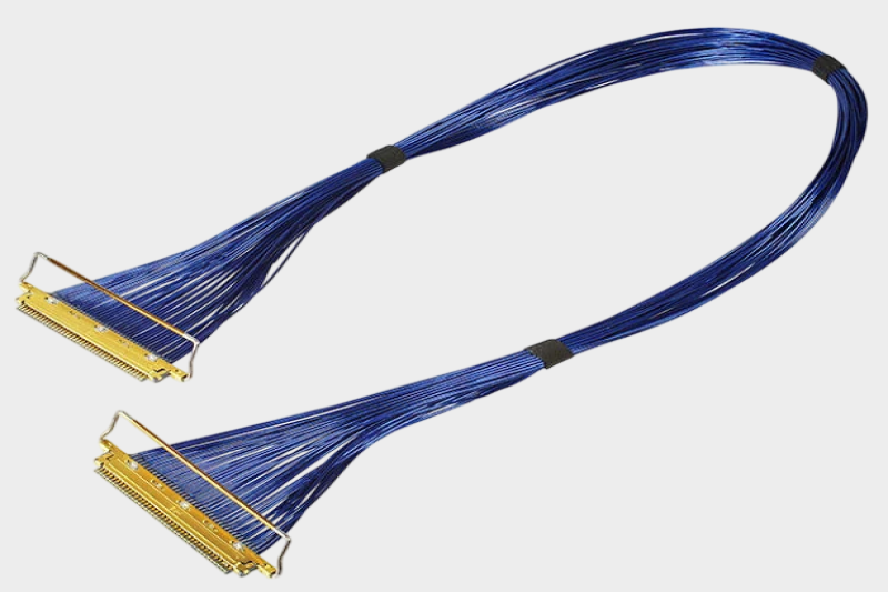 I-PEX 82289-100B-02-D 20454-230T 40AWG 极细同轴线束替代品