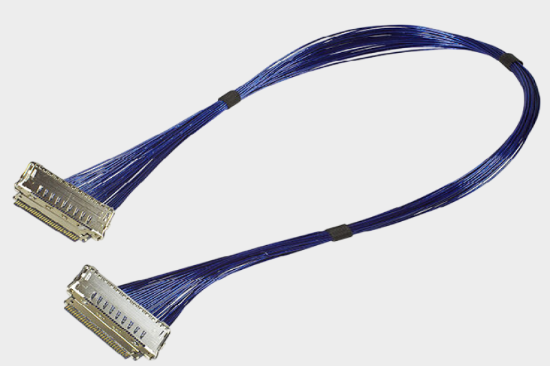 I-PEX 82188-100B-02-D 20874-030T-01 40AWG 极细同轴线束替代品