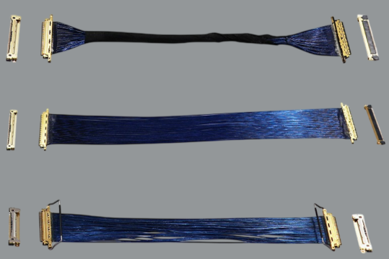 I-PEX 82983-100B-01-D 20634-150T-02 40AWG 极细同轴线束替代品