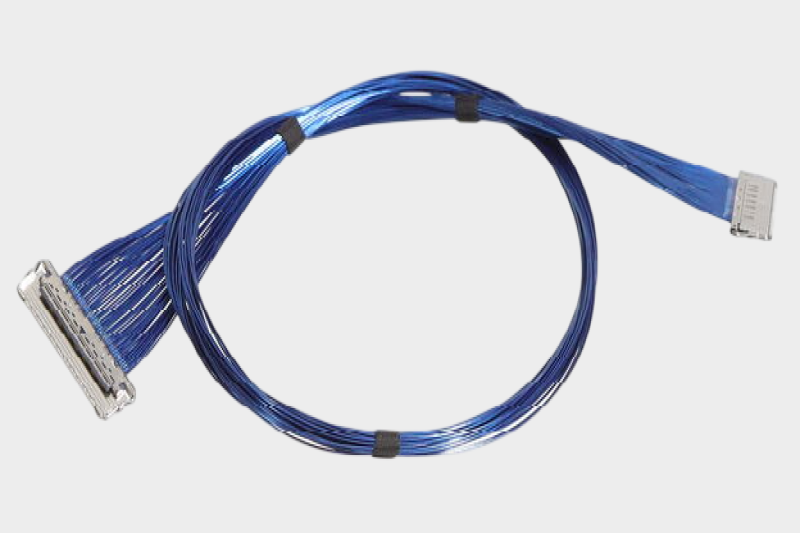 I-PEX 82655-100B-02-D 20680-040T-01 40AWG 极细同轴线束替代品