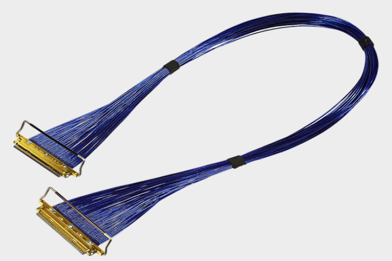I-PEX 82663-100B-01-D 20634-130T-02 40AWG 极细同轴线束替代品