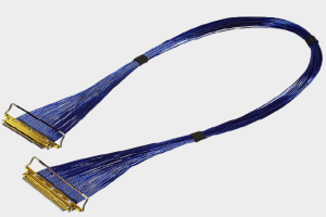 I-PEX 82145-100B-02-D 20634-150T-02 40AWG 极细同轴线束替代品