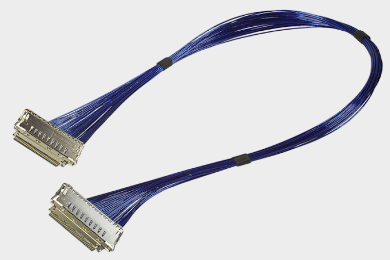 I-PEX 82697-100B-01-D 20874-040T-01 40AWG 极细同轴线束替代品