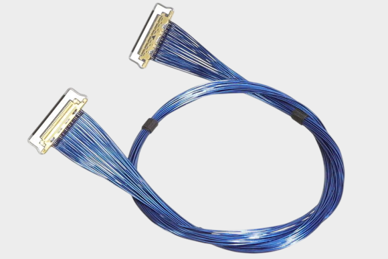I-PEX 82651-100B-02-D 20634-130T-02 40AWG 极细同轴线束替代品