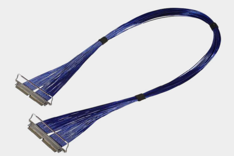 I-PEX 82873-100B-02-D 20777-030T-01 40AWG 极细同轴线束替代品