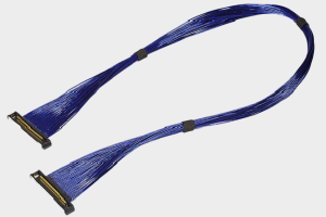 I-PEX 81464-100B-02-D 20373-R40T-06 40AWG 极细同轴线束替代品