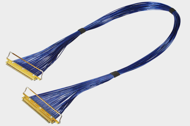 I-PEX 82913-100B-02-D 20874-020T-01 40AWG 极细同轴线束替代品