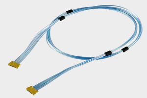 I-PEX 82449-100B-02-D 20907-010E-01 42AWG 极细同轴线束替代品