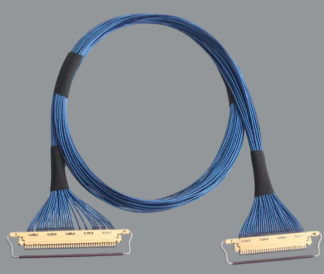 I-PEX 20634-160T-02极细同轴线束
