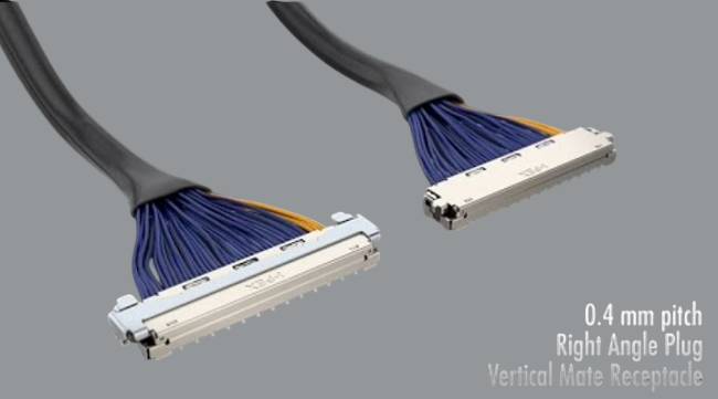I-PEX 20878-050T-01极细同轴线束